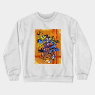 Complete Evolution Digital Yellow Crewneck Sweatshirt